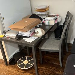 Dining Table With 2 Chairs And Bench