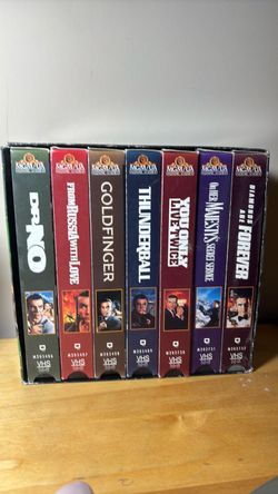 James Bond 007 Vol 1 VHS collection