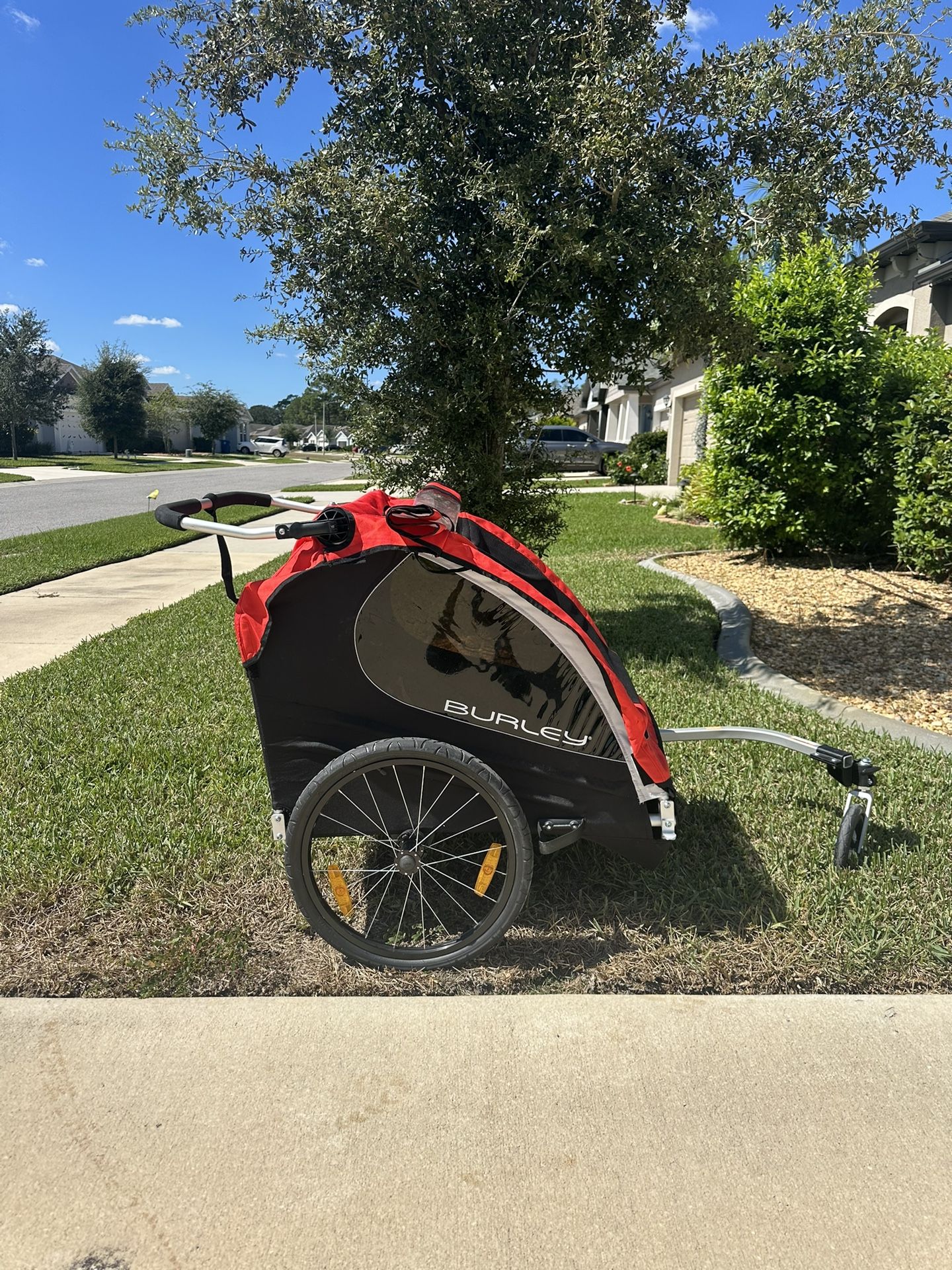 Burley Honey Bee, 2 Seat Kids Bike Trailer & Stroller