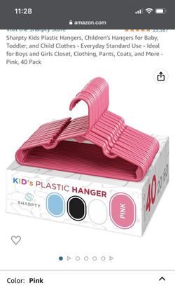 Sharpty Kids Plastic Hangers