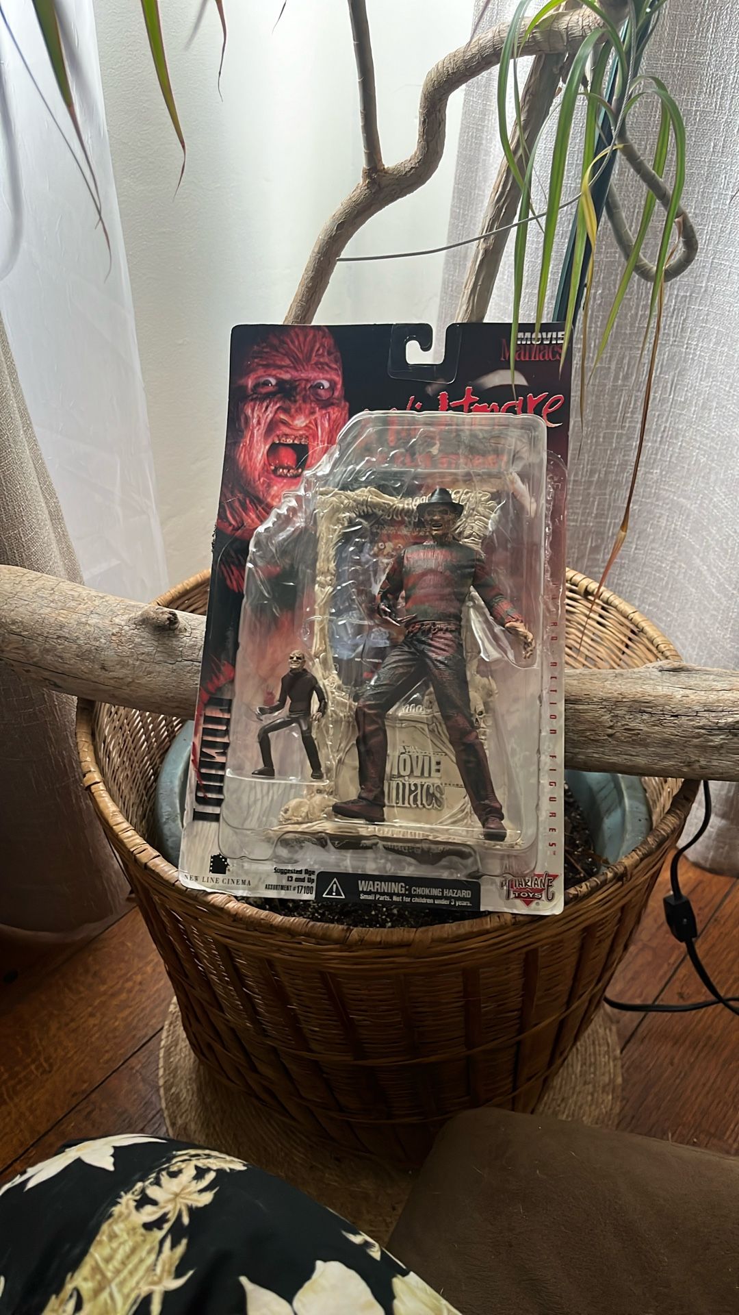 McFarlane Toys Movie Maniacs A Nightmare On Elm Street Action Figure 1995