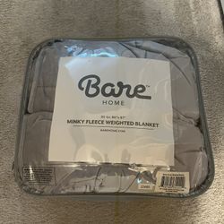 Bare Home Mindy Fleece Weighted Blanket