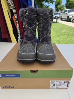 Northgate Waterproof Gray Boots Size 9 Women's