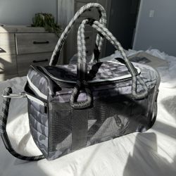 Roverlund pet carrier, small cage, and another pet carrier bag 