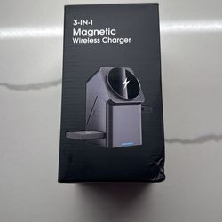 3-in-1 magnetic wireless charger