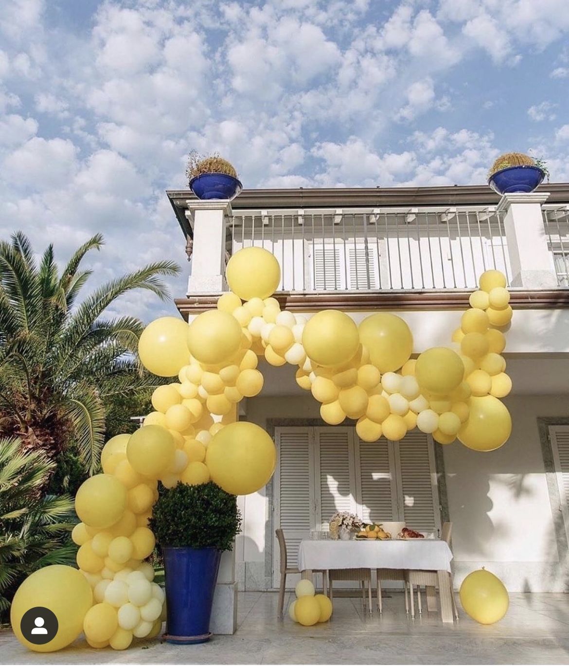 Yellow Party Decoration Yellow Balloons