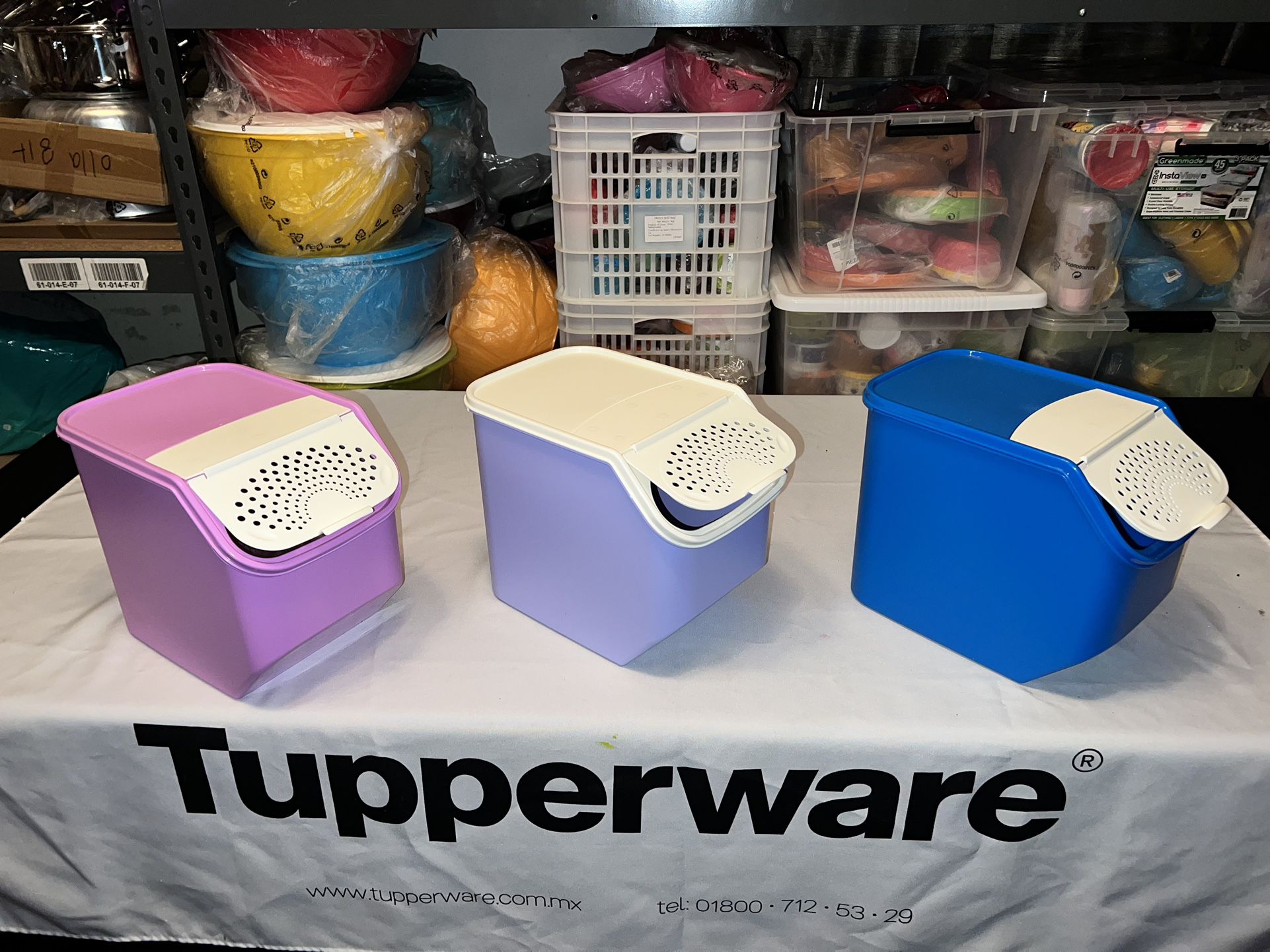 Tupperware . Kitchen Marinade Container , Freezer Keeper, Ice Cream  Storage. for Sale in San Bernardino, CA - OfferUp