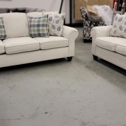 New Sofa And Loveseat 