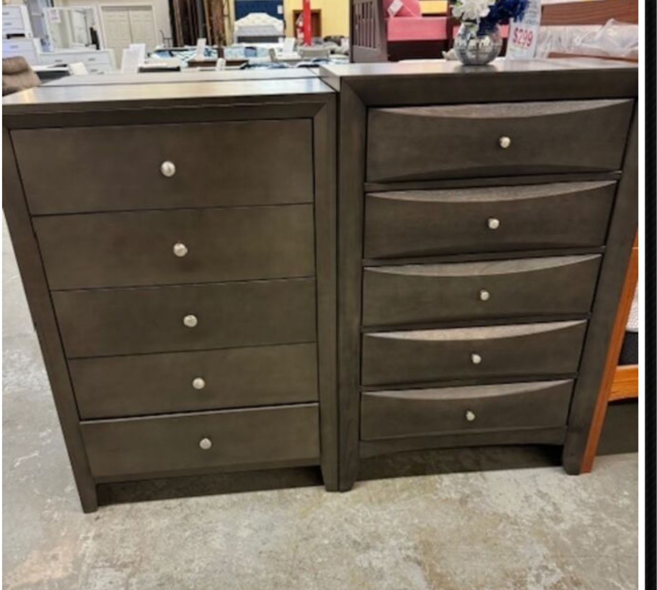 Pick One Of These  5 Drawer Chests  For Only $199!