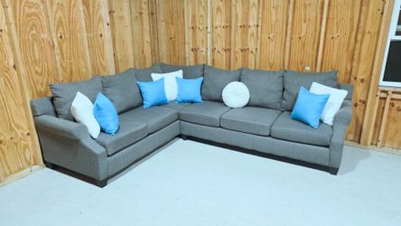 Gorgeous gray sectional