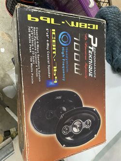performance Teknique 6x9 4-way Speakers