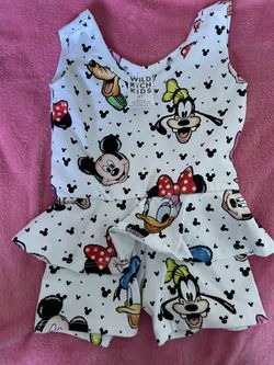 Wild Rich Kids Disney Romper 2t