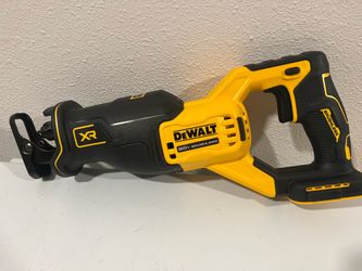 Dewalt XR sawzall ( tool only ) 5 blades included