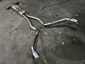 2010-2015 Camaro V8 Cat-Back muffler delete exhaust system.