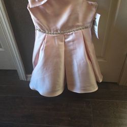 Blush Girls Dress Size 8