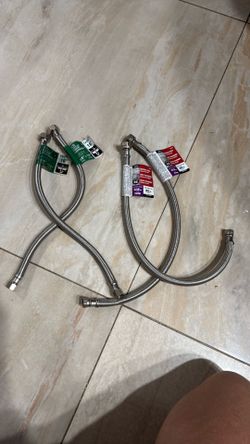 Faucet Connectors 3/8” to 1/2”