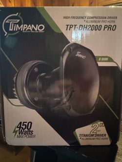 Timpano TPT-DH2000 PRO High Frequency Compression Driver