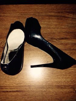 Women's Michael Michael Kors Sz 5 1/2 York Platform Peep Toe heels