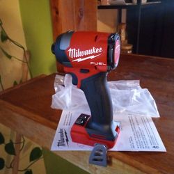 Milwaukee. 18v.  New fuel.  Impact driver.  3 speed.