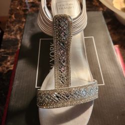 New York Transit Funtastic  silver sandal