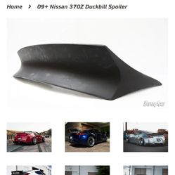 370z Battle Aero Duckbill