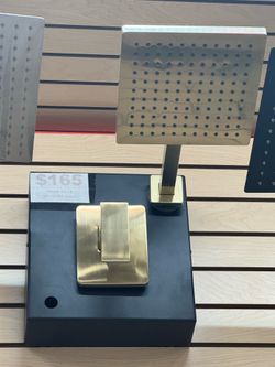 Brushed gold