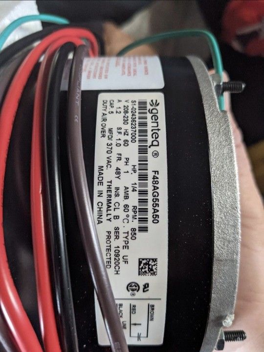 Condenser Fan Motor F48AG55A50