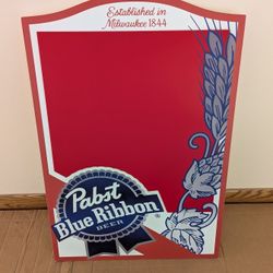 Pabst Blue Ribbon Sign