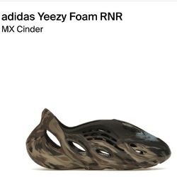  Yeezy Foam RNR MX Cinder Size 12