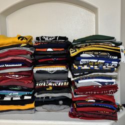 Wholesale Clothing Lot, 120 pieces- Sports Apparel, Nike, Champion, Vans, Quicksilver and more!
