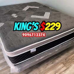 King Size oasis thermal Comfort Europillow top Mattress