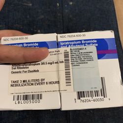 albuterol/ipratropium