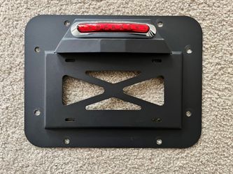 Spare Tire Delete License Plate 2007-2018 Jeep Wrangler JK