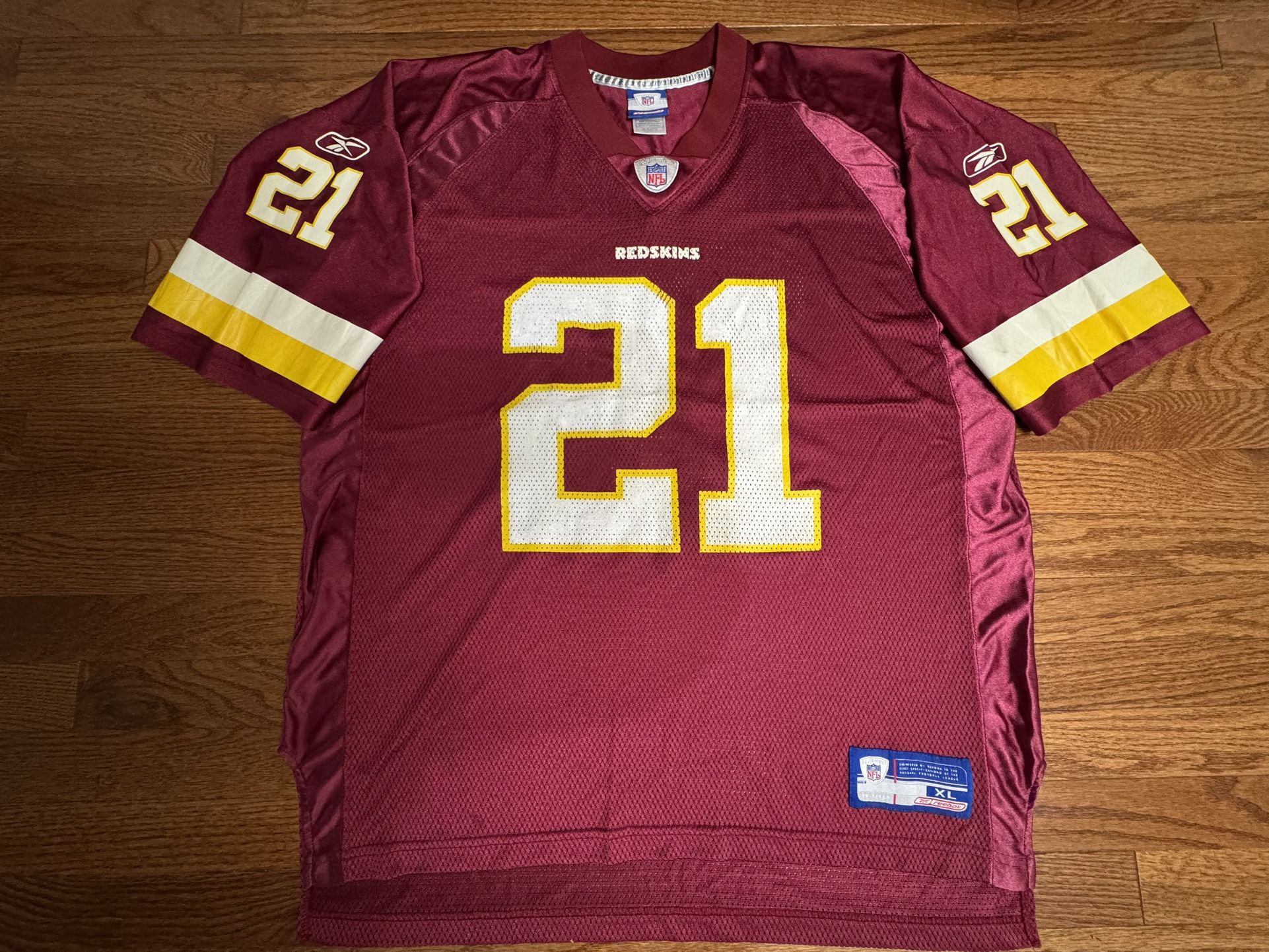 Authentic Sean Taylor Washington Redskins Commanders Reebok Jersey Size XL