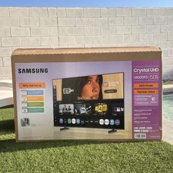 MV 50” Samsung smart 4k led Uhd tv