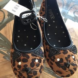 Cute Leopard Print Slip On Shoes