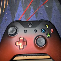 Xbox One Wireless Controller Red burst