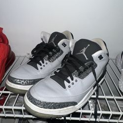 Retro Jordan “Wolf Grey 3” - Size 10.5