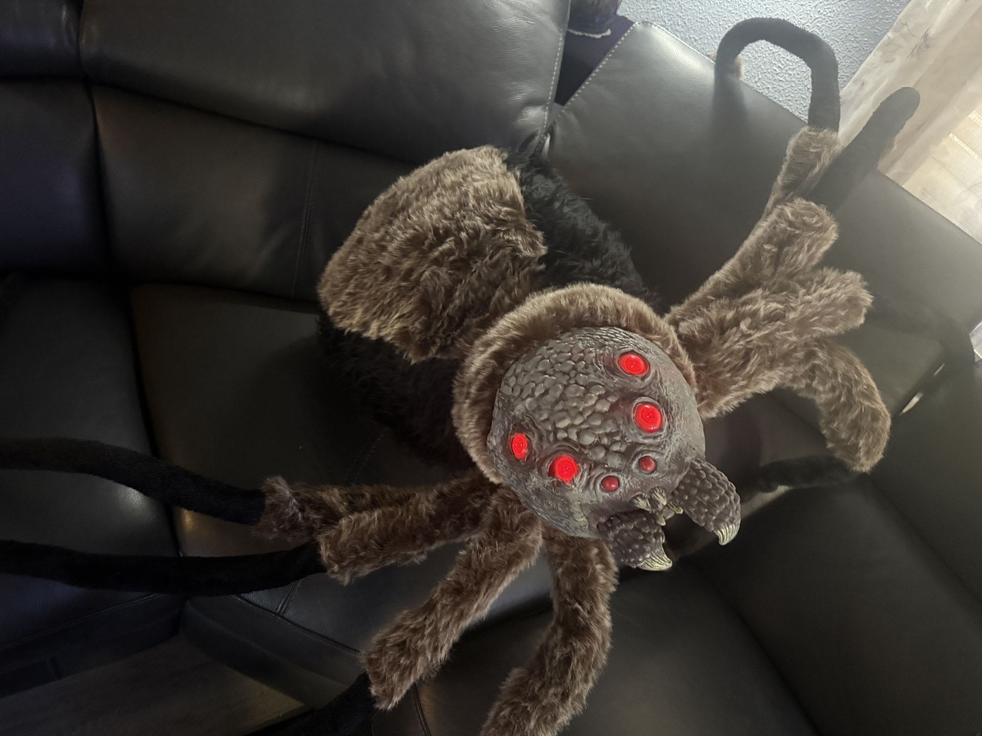 Spider Giant Size Eyes Light Up And Blink