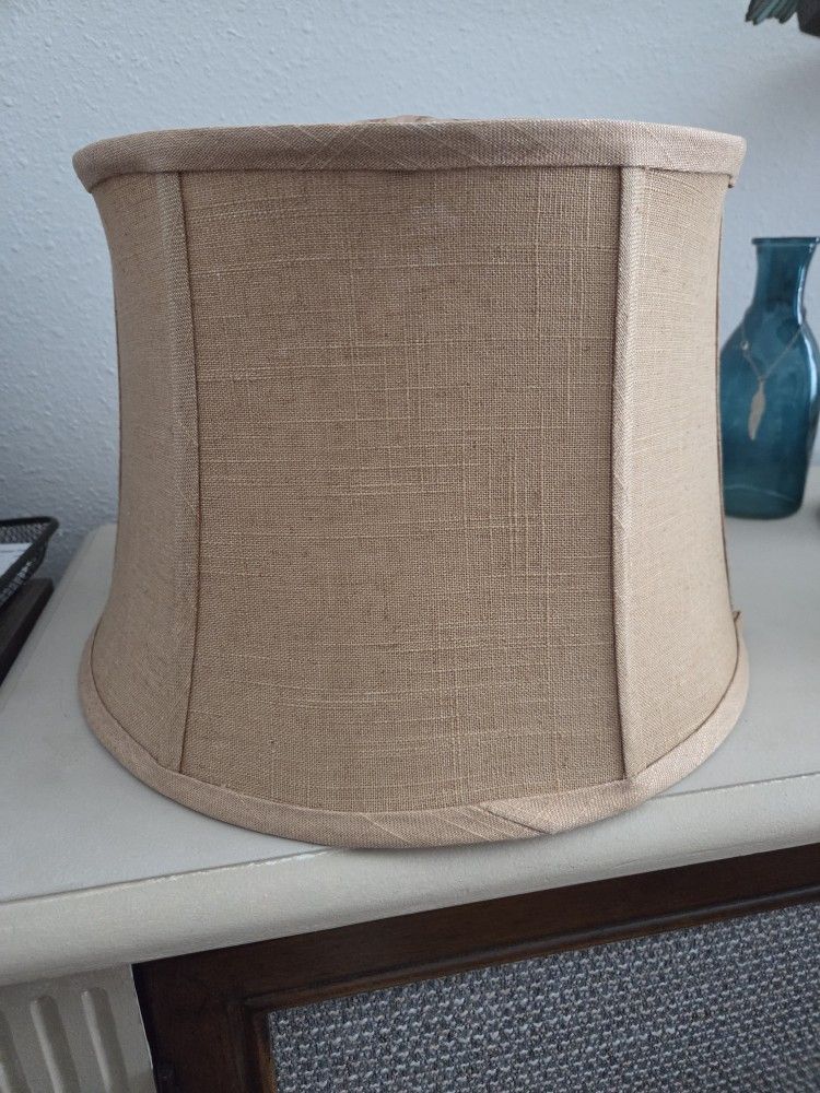 2 Fabric Lamp Shades 12 Diameter 10 High