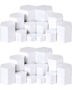Hexagon acrylic risers