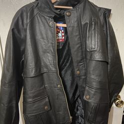 Black Leather Jacket 