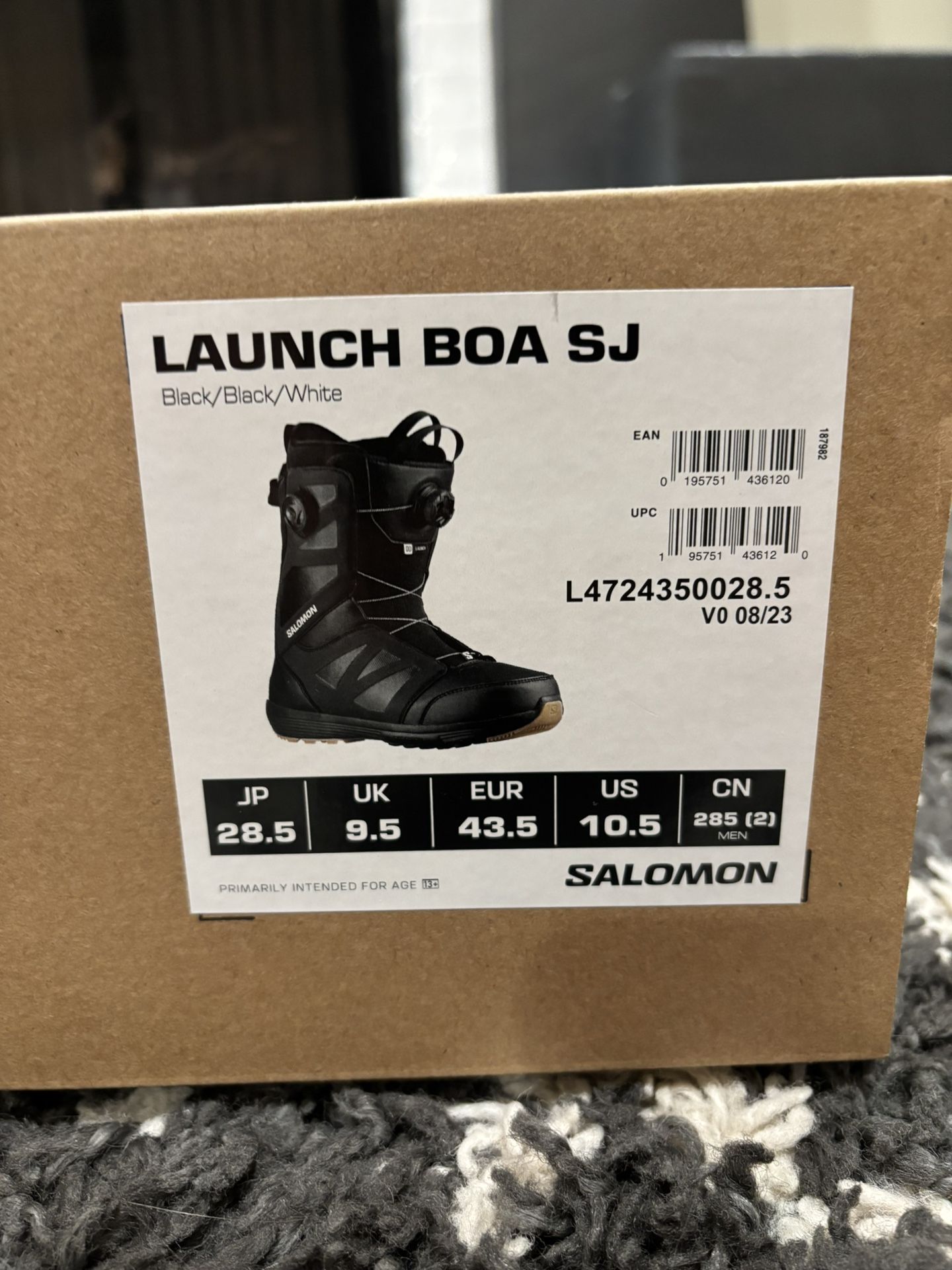 Salomon Snowboarding Boots 10.5