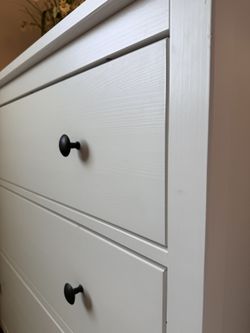 IKEA Hemnes 3 Drawer Dresser White Solid for Sale in Santa Clarita, CA -  OfferUp