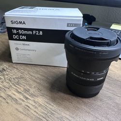 Sigma 18-50mm F2.8 DC DN Sony E-Mount