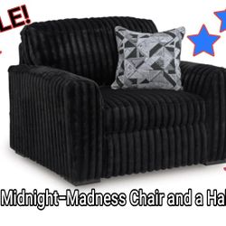 Midnight-Madness Chair and a Half NEW