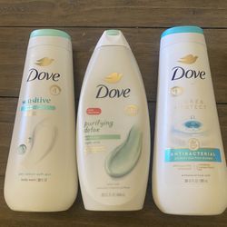 Dove 20oz Body Wash $5 Each