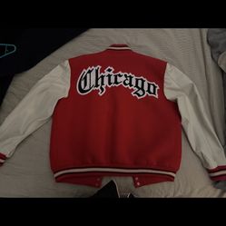 Chicago Bulls Letterman Jacket Size Small