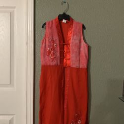 Halloween Costume (chinese Girl)  W Necklace