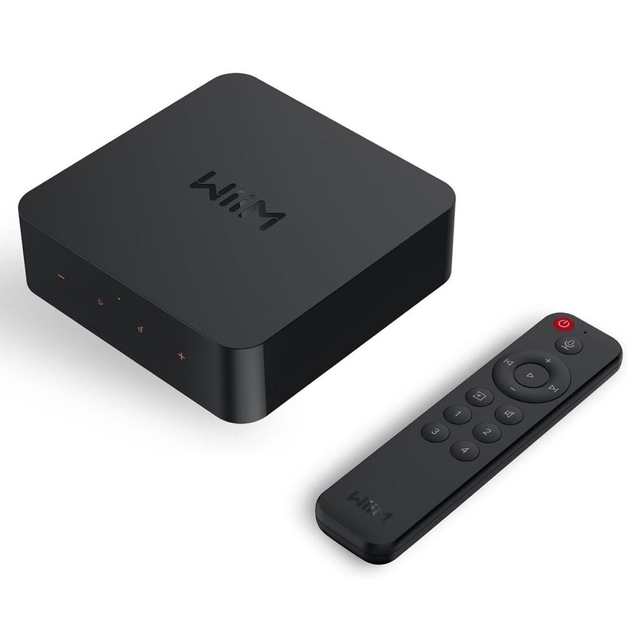 WiiM Pro Plus AirPlay 2 Receiver, Google Cast Audio, Multiroom Streamer with Premium AKM DAC, Voice Remote, Works with Alexa/Siri/Google, Stream Hi-Re